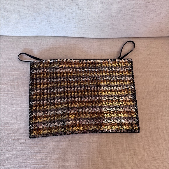 Michael Kors Women’s Merino Wool Strapless Crop Top Size XS - Picture 2 of 4